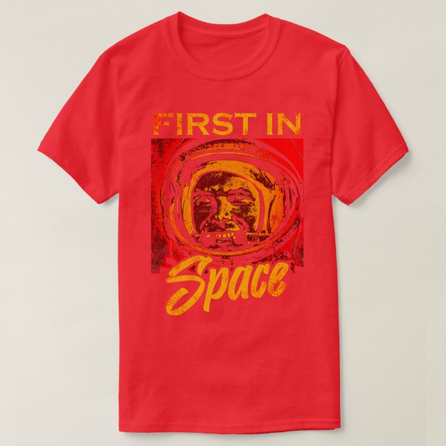 T-shirt Youri Gagarine astronaute soviétique de cosmonaute (Design devant)