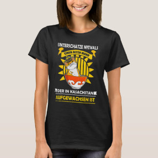 T-shirt Yourte République du Kazakhstan Qazaqstan drapeau