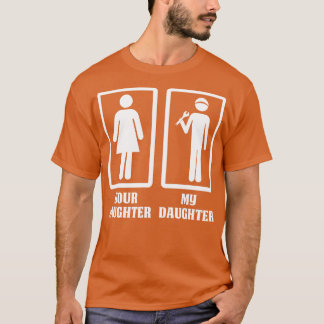 T-shirt Yout Fille Ma Fille Mécanique Mécanique T Shir