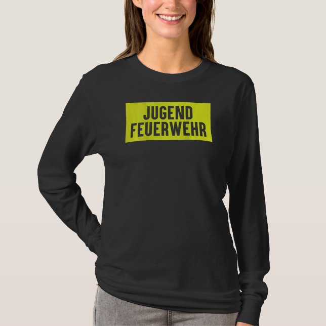 T-shirt Youth Fire Brigade Lettering on the Back  Fire Bri (Devant)