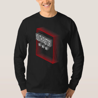 T-shirt Youth Pastor Job Title Appreciation Retro