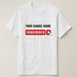 T-shirt YouTube Subcribe man T-Shirts.