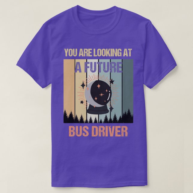 T-shirt Youx27re : Un futur conducteur de bus (Design devant)