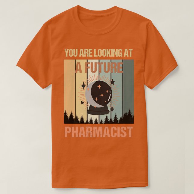 T-shirt Youx27re : Un futur pharmacien (Design devant)
