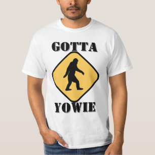 T-shirt Yowie bigfoot australien