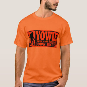 T-shirt YOWIE I DESCENDU de la TERRE Bigfoot SOUS-