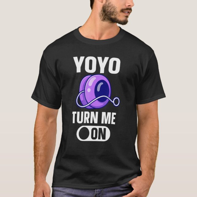 T-shirt YoYo Turn Me On Yo-Yo (Devant)