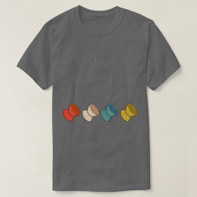 T-shirt YoYos rétro vintage (Design devant)