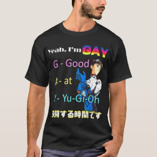 T-shirt YuGiOh ! Ouais, Je GAY Muto Yugi Yugi là Katsuya A