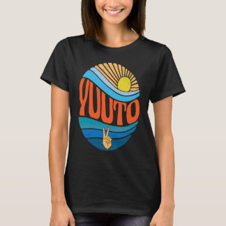 T-shirt Yuuto  Vintage Sunset Yuuto Groovy Tie Dye