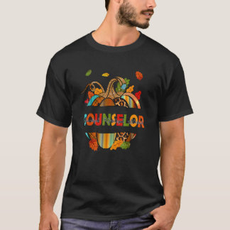T-shirt Yyna Leopard Automne Automne Thanksgiving Conseill