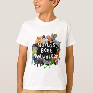 T-shirt Z est pour Zoo Volunteer