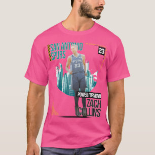 T-shirt Zach Collins Basketball Art Spires 2