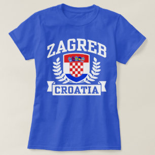 T-shirt Zagreb Croatie