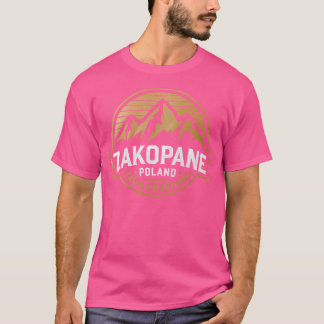 T-shirt Zakopane Pologne - Monts Tatra