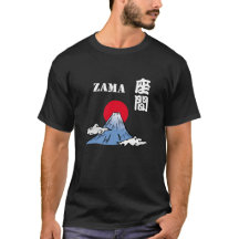ZAMA avec le Mont Fuji et le Soleil