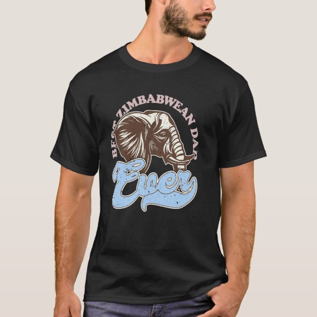 T-shirt Zambie africaine du Zimbabwe voyage souvenirs de f (Devant)
