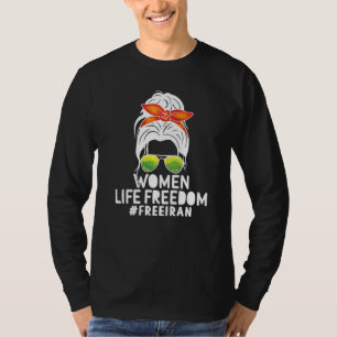 T-shirt Zan Zindgi Azadi Femmes Liberté de vie 2