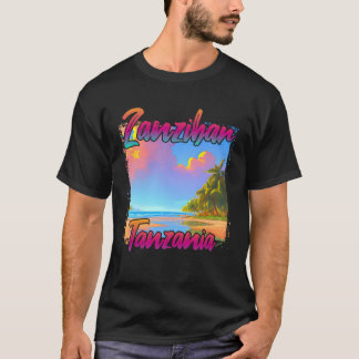 T-shirt Zanzibar Sunset