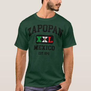 T-shirt Zapopan Mexique XXL Design sportif
