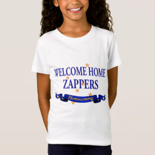 T-Shirt Zappers à la maison bienvenu