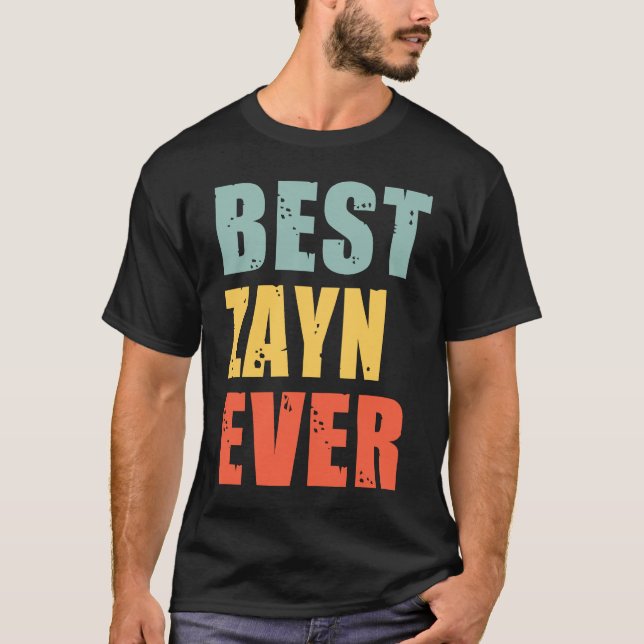 T-shirt Zayn Best Ever  Zayn (Devant)