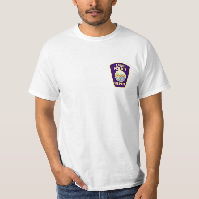 T-shirt ZAZ_LynnPoliceDept (Devant)