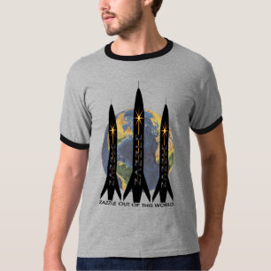T-shirt ZAZZLE HORS de CE MONDE par SHARON SHARPE