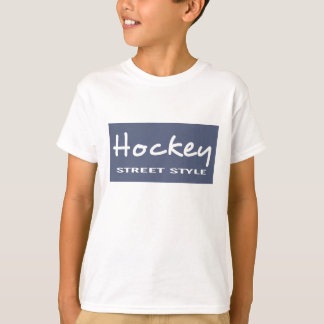 T-shirt Zazzle Unisex Kids Hockey LS Tee