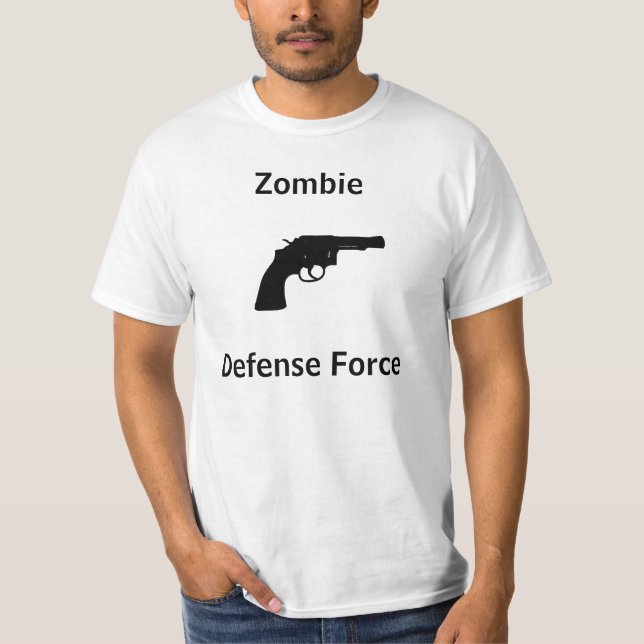 T-shirt ZDF : .38 Entretenez le revolver (Devant)