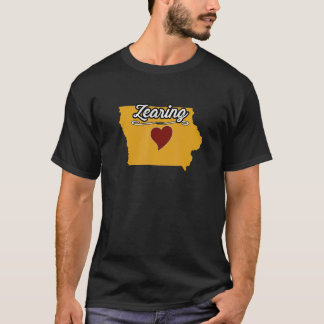 T-shirt ZEARING IOWA IA États-Unis Mignon souvenir marcha