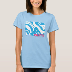 T-shirt Zebra Aqua 4