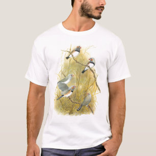 T-shirt Zebra Finch Group - Taeniopygia guttata