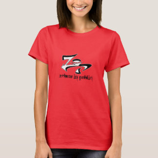 T-shirt Zebra Gear Ladies Ringer