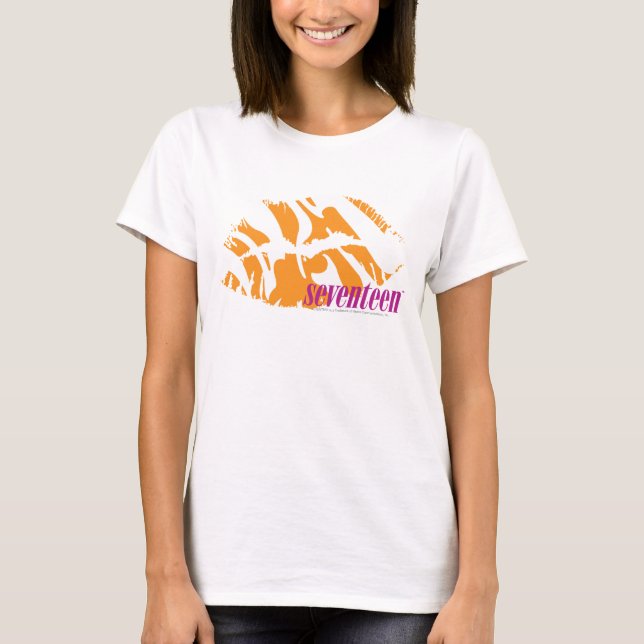 T-shirt Zebra Orange (Devant)