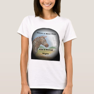 T-shirt Zebra Portrait, Amboseli : l'Esprit de la Savanna