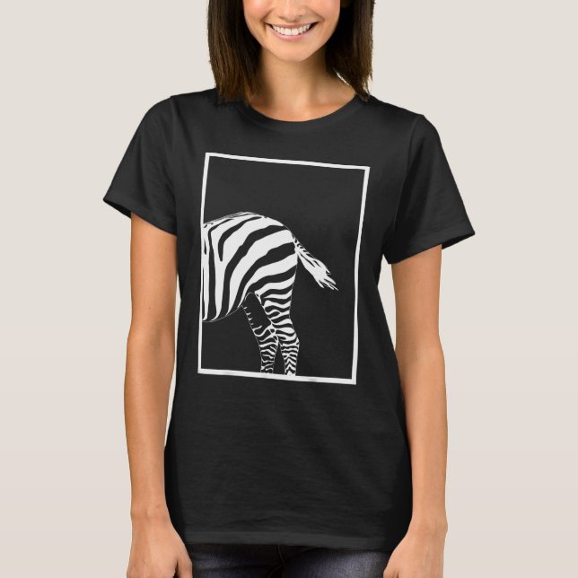 T-shirt Zebra Poster de animal Pour Zebra Graphic Zebra Pr (Devant)