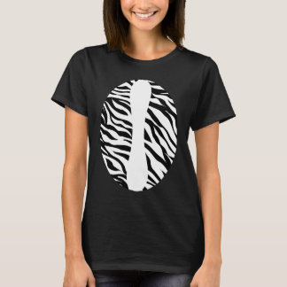 T-shirt Zebra Print Jungle Theme Party Zoo Animal Hallowee