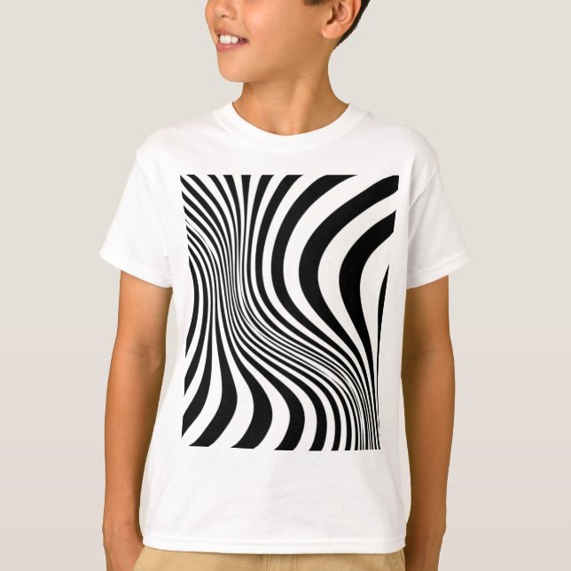 T-shirt Zebra Skin Print Texture Motif-88488 (Devant)