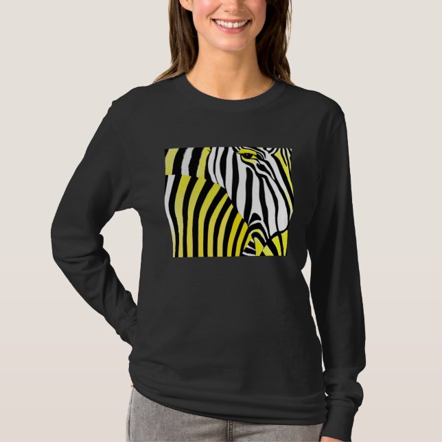T-shirt Zebra Stripes (Devant)