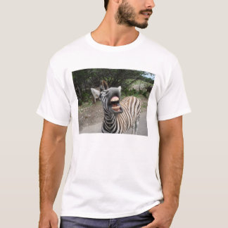 T-shirt zèbre cheesing