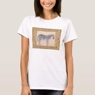 T-shirt Zèbre, du "album de Minto", 1621 (gouache sur la
