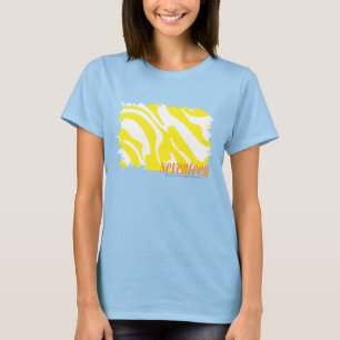 T-shirt Zèbre Jaune 2