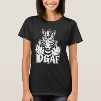 T-shirt Zèbre - Les impacts de la faune animale africaine 