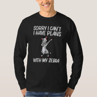 T-shirt Zèbre pour hommes femmes africain zoo animal 3