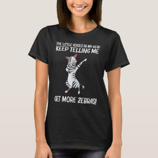 T-shirt Zèbre Pour Hommes Femmes Africains Zoo Animal  6