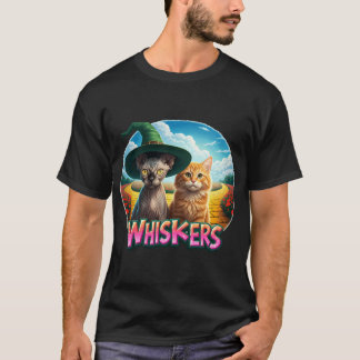 T-shirt Zèbre Rose Rétro Synthwave Esthétique des Années 8