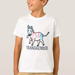 T-shirt Zèbre transgenre