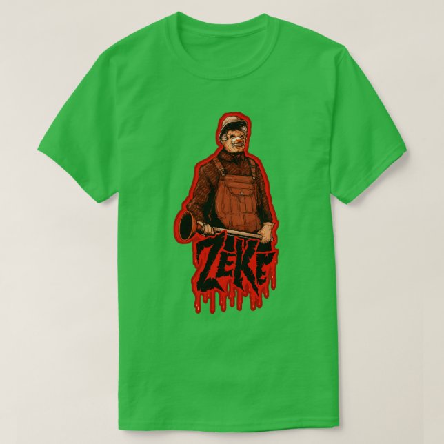 T-shirt Zeke Le plombier (Design devant)