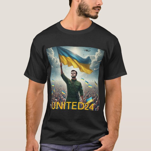 T-shirt Zelenskyy mène la paix mondiale (Devant)